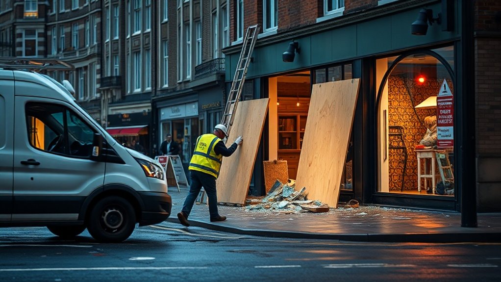 Boarding Up Service Highbury