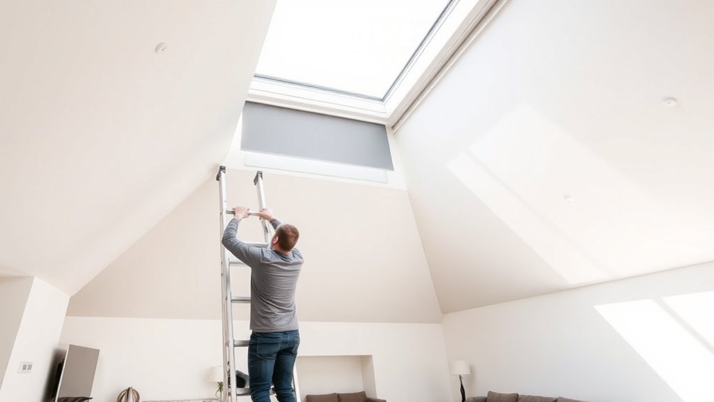 Skylight Blinds Installation Highbury