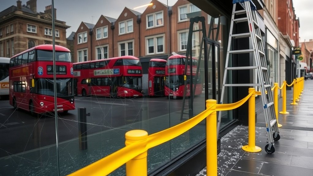 Vandalism Glass Repair Highbury